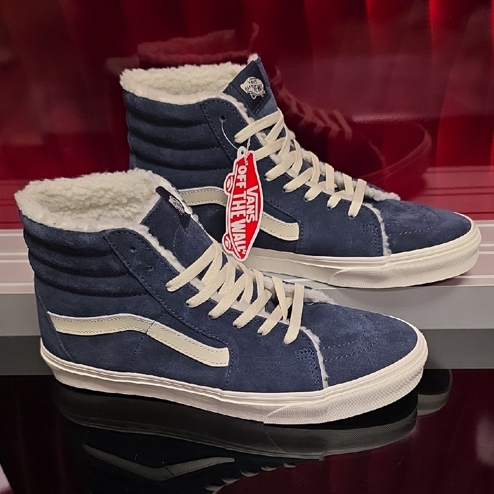 Vans Sk8-Hi Cozy Hug Parisian Night Men’s 11.5 Women's 13 New With Box